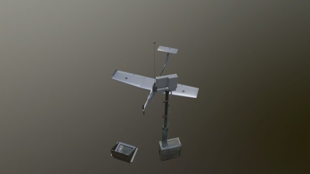 emt aladin uav Model 3D .c4d .max .obj .3ds .fbx .stl .blend 