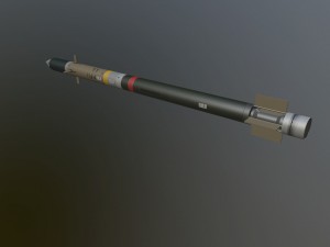 Mistral missile 3D Model