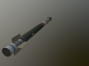 Mistral missile 3D Model