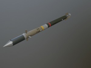 Mistral missile 3D Model