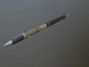 Mistral missile 3D Model