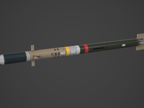 Mistral missile 3D Model