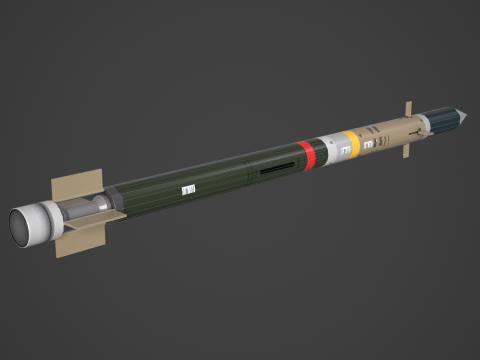 Mistral missile 3D Model
