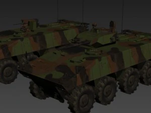 Vbci all pack 3D Model