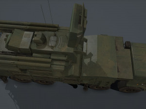 pantsir s2 and s1 3D Model