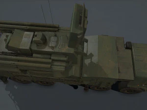 pantsir s2 and s1 3D Model