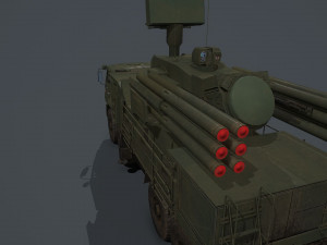 pantsir s2 and s1 3D Model
