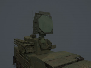pantsir s2 and s1 3D Model
