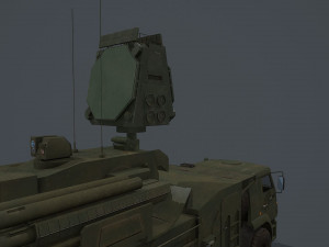 pantsir s2 and s1 3D Model