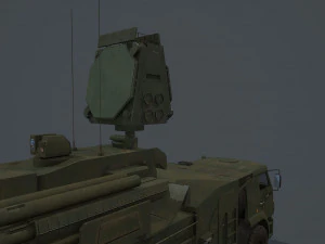 pantsir s2 and s1 3D Model
