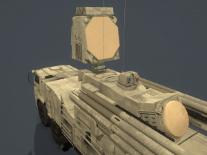pantsir s2 and s1 3D Model