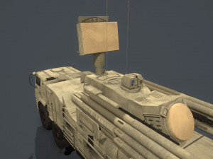 pantsir s2 and s1 3D Model