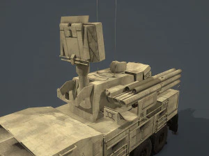 pantsir s2 and s1 3D Model