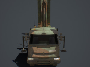 samp-t and radar arabel and missile aster-30 pack 3D Model