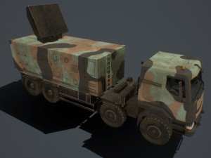 samp-t and radar arabel and missile aster-30 pack 3D Model