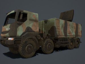 samp-t and radar arabel and missile aster-30 pack 3D Model