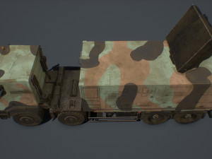 samp-t and radar arabel and missile aster-30 pack 3D Model