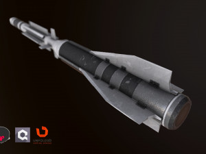 samp-t and radar arabel and missile aster-30 pack 3D Model