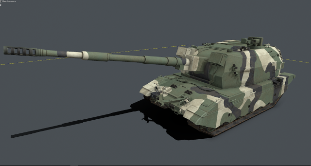 koalitsiya-sv 2s35 Model 3D .c4d .max .obj .3ds .fbx .stl .blend 