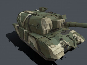 koalitsiya-sv 2s35 Model 3D
