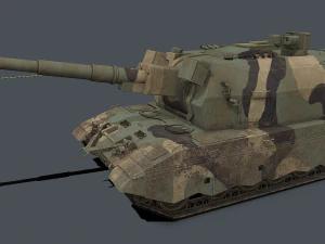 koalitsiya-sv 2s35 3D Model
