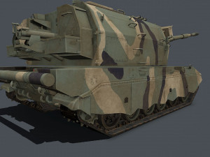 koalitsiya-sv 2s35 Model 3D