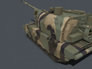 koalitsiya-sv 2s35 Model 3D