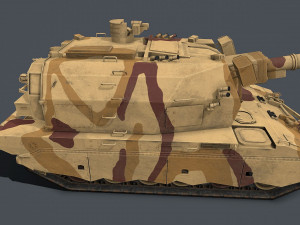 koalitsiya-sv 2s35 Model 3D