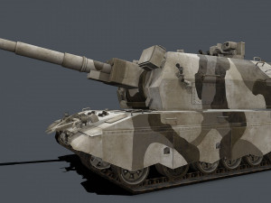 koalitsiya-sv 2s35 Model 3D