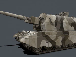 koalitsiya-sv 2s35 3D Model