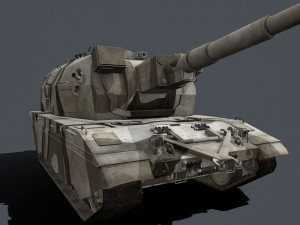 koalitsiya-sv 2s35 Model 3D