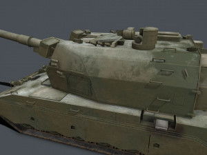 koalitsiya-sv 2s35 Model 3D