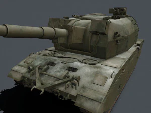 koalitsiya-sv 2s35 3D Model