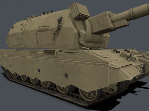 koalitsiya-sv 2s35 Model 3D