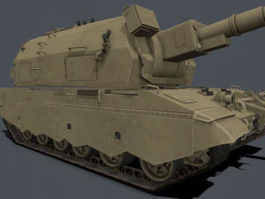 koalitsiya-sv 2s35 3D Model