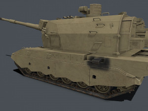 koalitsiya-sv 2s35 Model 3D