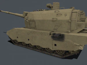 koalitsiya-sv 2s35 3D Model