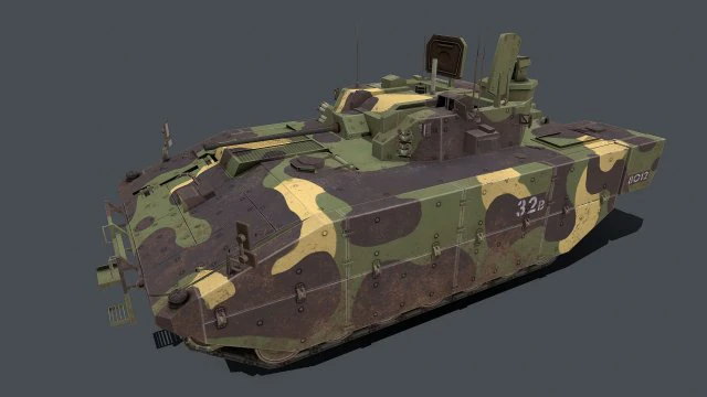 ajax scout sv cvrt 3D Model .c4d .max .obj .3ds .fbx .stl .blend 