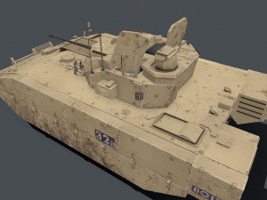 ajax scout sv cvrt 3Dモデル
