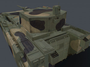 t-15 barbaris pack two turrets new 57mm cannon and 30mm Modello 3D