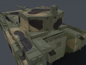 t-15 barbaris pack two turrets new 57mm cannon and 30mm 3D Model