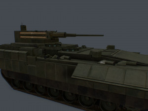 t-15 barbaris pack two turrets new 57mm cannon and 30mm Modello 3D