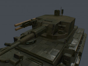 t-15 barbaris pack two turrets new 57mm cannon and 30mm Modello 3D