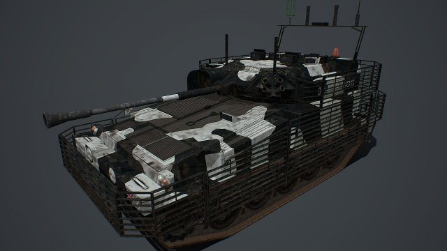 fv 107 scimitar mk2 Modello 3D .c4d .max .obj .3ds .fbx .stl .blend 