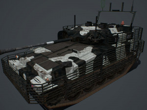 fv 107 scimitar mk2 3D Model