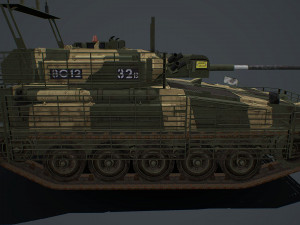 fv 107 scimitar mk2 Modello 3D