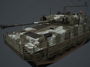 fv 107 scimitar mk2 Modello 3D