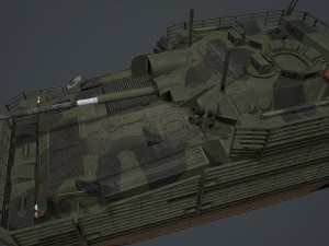 fv 107 scimitar mk2 Modello 3D
