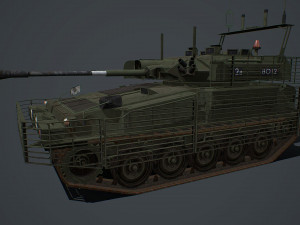 fv 107 scimitar mk2 Modello 3D