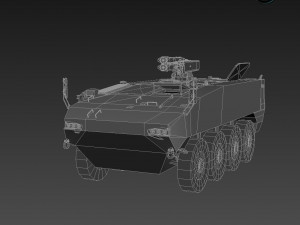 mowag piranha v 3D 모델